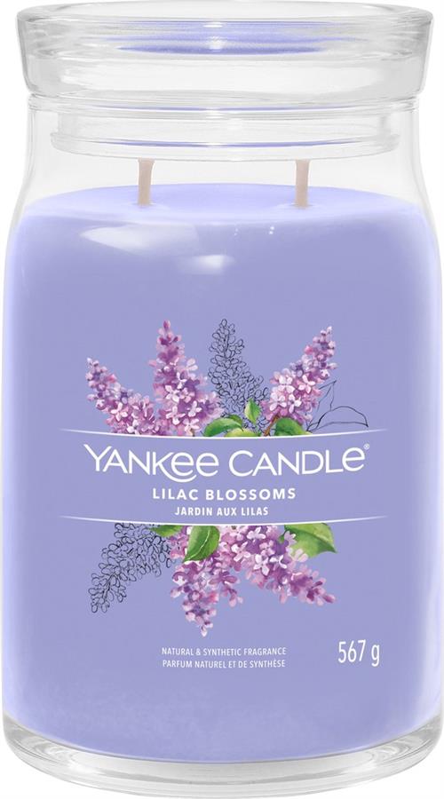 Yankee Candle Signature Collection Lilac Blossoms Large Jar - New jar design