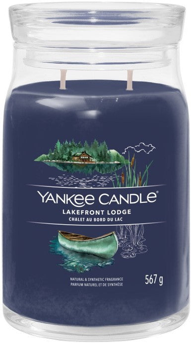 Yankee Candle Lakefront Lodge Large Jar - Signature Collection Large Jar Candle