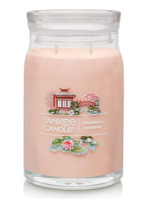 Yankee Candle Tranquil Garden Large Jar - Signature Collection Large Jar Candle