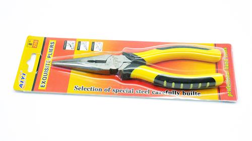 Aiyi Basic 6-inch Long Nose Pliers and Side Cutter Combination with Anti slip handle