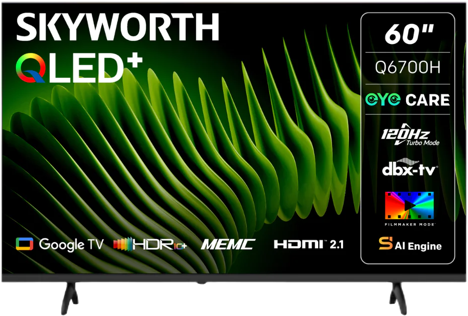 Skyworth 60-inch Q6700H QLED Google TV