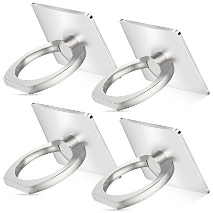 Geeko Universal Silver Ring Smartphone Grip