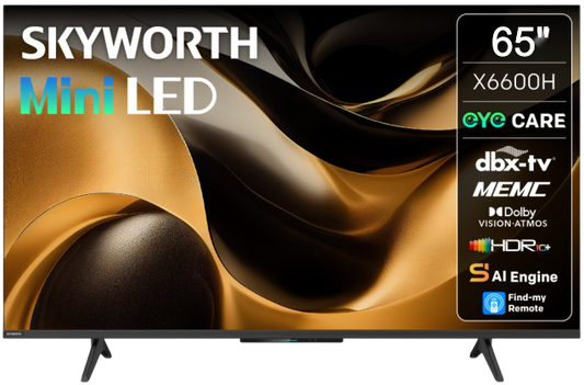 Skyworth 65-inch 4k UHD MiniLED Google TV