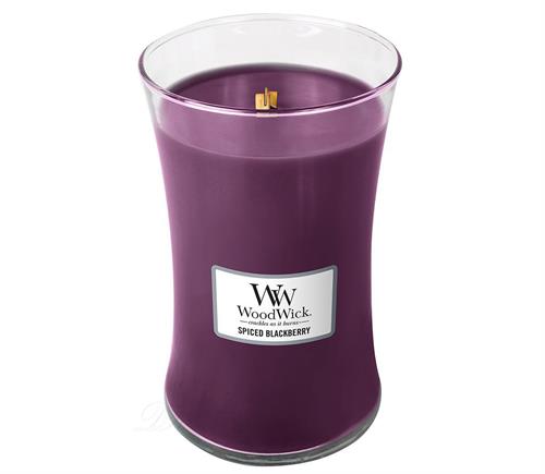 Woodwick Spiced Blackberry Large Jar Candle