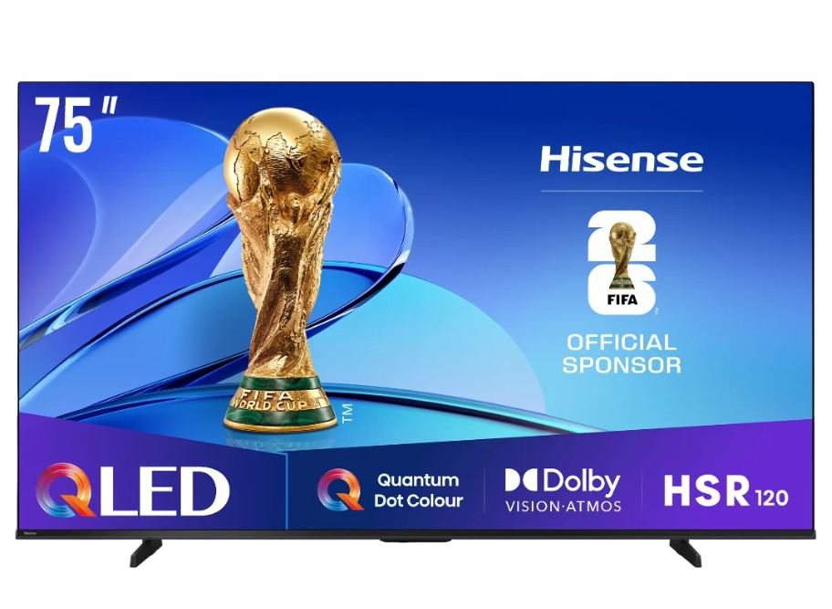 Hisense 75-inch QLED 144Hz Smart LED TV
