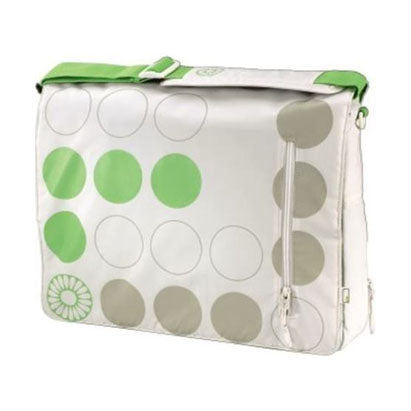 Hama 17-inch Messenger Notebook Bag Green and White