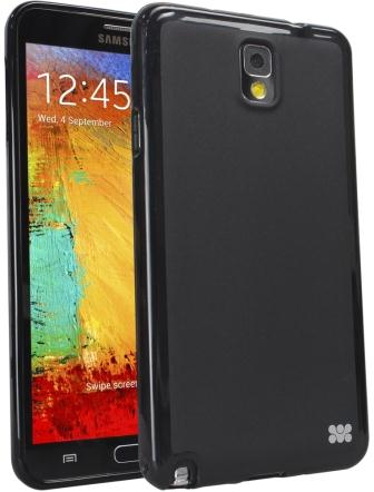 Promate Akton N3 Protective flexi-grip case for Samsung Galaxy Note 3-Black