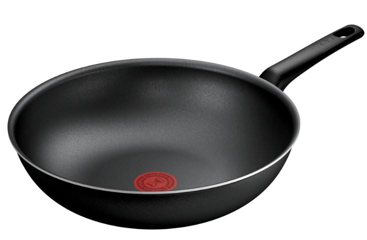 Tefal 28cm Black Access WokPan - Black