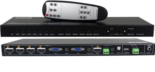 Ellies 6 Input Collaboration Switcher Scaler With 4K HDMI