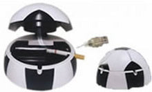 Esquire Soccer Ball USB Ashtray combines modern design with practical functionality