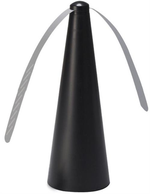 Casey Fly And Mosquito Repellent Fan - Chemical Free Repellent Using Soft-Touch Spinning Blades With Reflective Lines