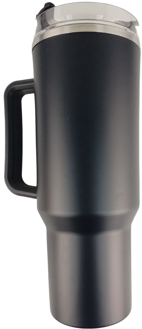 Casey Copo Termico Stainless Steel Black 500ml Mug With Lid