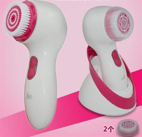 Casey Alizz Professional Cordless Rechargeable Cleansing Facial Brush - 2 Mode Face And Body Cleansing Brush