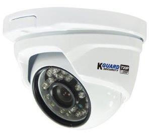 KGuard DA713FPK 720P IR-LED Outdoor Dome Camera - 1 Mega Pixel High Quality CMOS Image Sensor