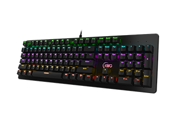 KWG Draco E1 Mechanical Neon Light Keyboard - Neon Light Spectrum 7-color backlight
