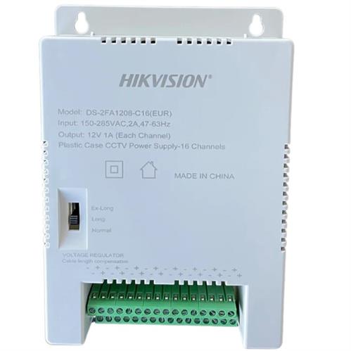 Hikvision 12VDC 60W 16 Channel CCTV Power Supply Input:110-220VAC