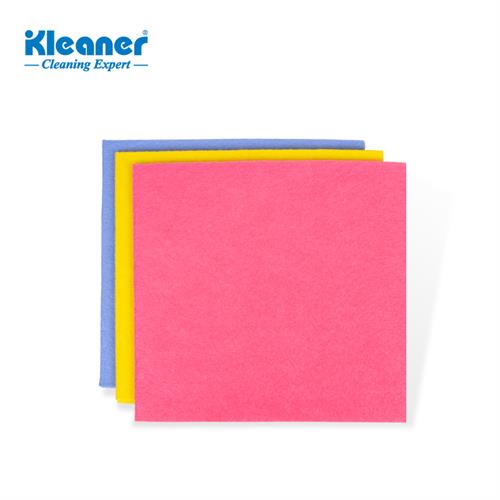 Kleaner Multi Purpose Microfibre Cloths - Multi Colour Pack Of 3