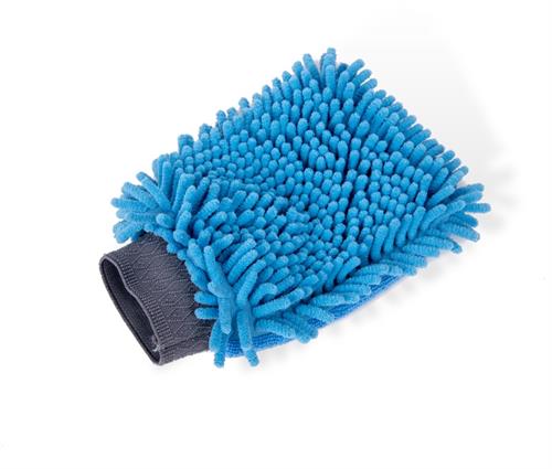 Kleaner 2 In 1 Multipurpose Chenille and Microfibre Mitt Glove- For Car