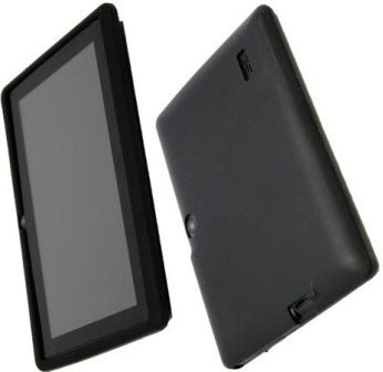 Geeko Black Velocity Junior Tablet Rubber Cover