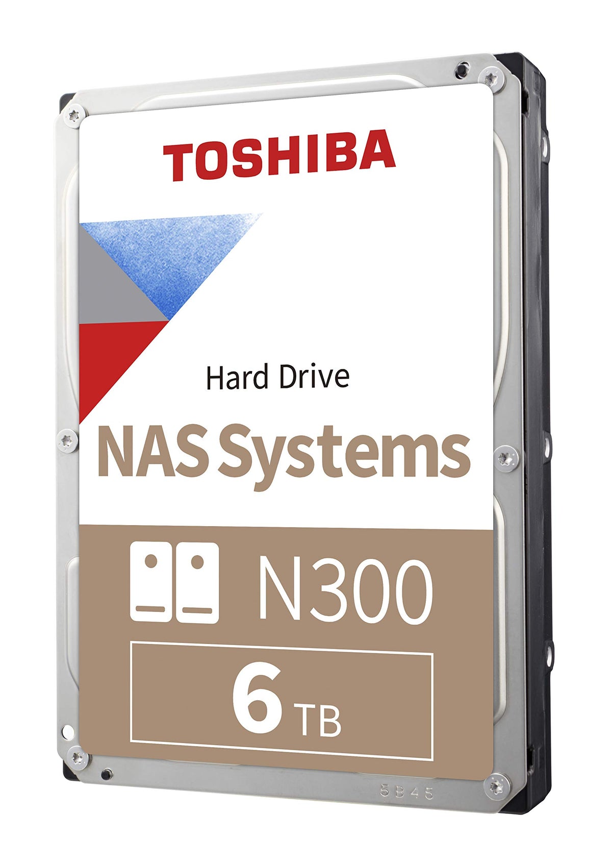 Toshiba 6TB N300 NAS 3.5-Inch Hard Drive - 6 TB