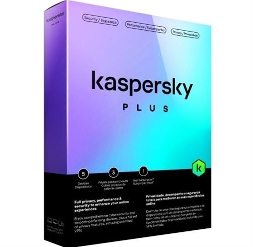 Kaspersky 5 Devices PLUS Security Software