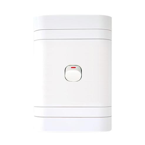 Lesco Flush Cover with 1 Lever 1 Way Switch - Voltage: 220-240V