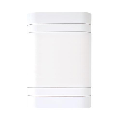 Lesco Flush Blank Cover Plate White - 100mm height