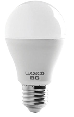 Luceco A60 E27 5W - Natural White - 2 Pack LED - 370Lumens - 25000hrs