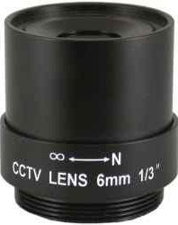 Securnix Lens 6MM Fixed