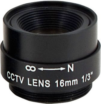 Securnix Lens 16MM Fixed, Retail Box, No Warranty