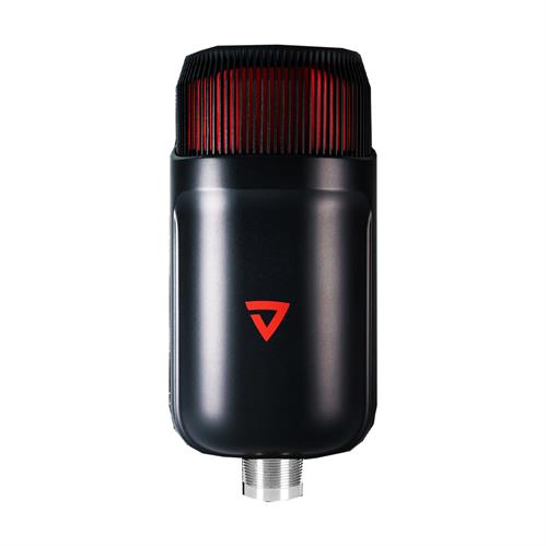 Thronmax Mdrill Zone Masterpiece XLR Microphone with Shockmount - Black and Red