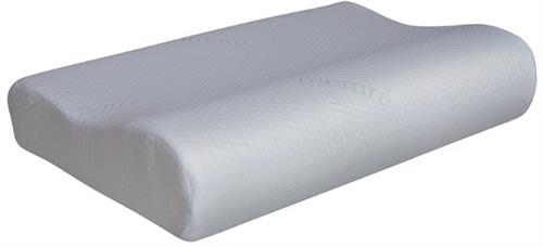 Memre Memory Foam Premium Contour Pillow White - Contoured Shaped Pillow