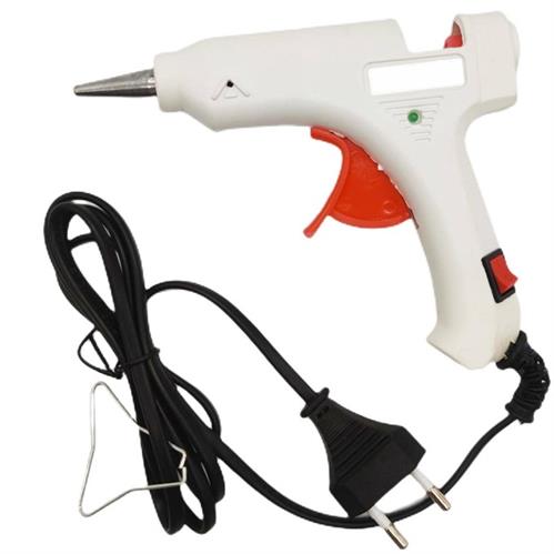 Noble 20w White Hot Melt Glue Gun - With Indicator Light And On/Off Switch On The Handle