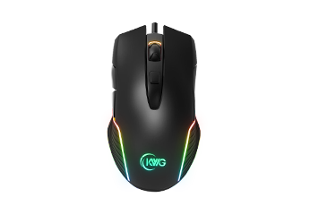 KWG Orion M1 RGB streaming lighting Unique lighting effects for gaming mouse