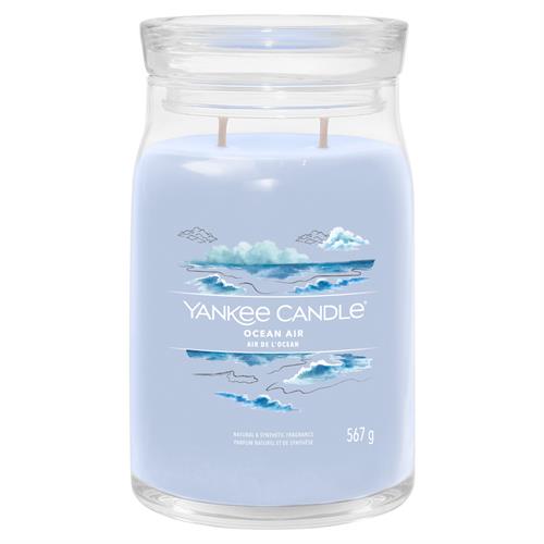 Yankee Candle Ocean Air Large Jar - Signature Collection 2-Wick Candle