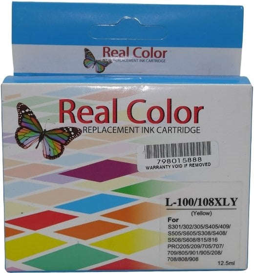 Topjet Real Color Lexmark Yellow Inkjet Cartridge - Replacement Ink Cartridge For S301