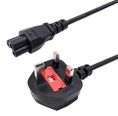 UniQue UK 3 pin Single Head 1.8M Power cable - UK Type Compliant power cable