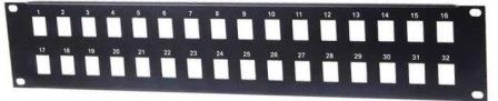 NetiX 32 Port Blank Patch Panel