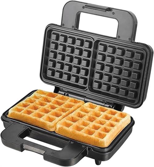 Sokany Dual Large Belgian Waffle Maker - Large Sized Dual Belgian Style Waffles