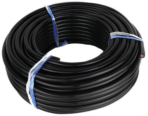 Solarix 16mm2 Battery Power Cable 50 Metre Roll Black - 6AWG High Quality And Performance Battery Cable