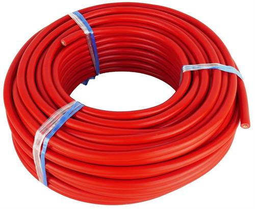 Solarix 16mm2 Battery Power Cable 50 Metre Roll Red - 6AWG High Quality And Performance Battery Cable