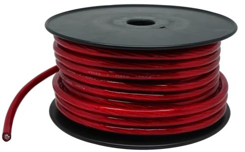 Solarix 16mm2 Battery Power Cable 30 Metre Roll Red - High Performance Battery Cable