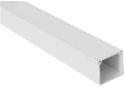 Solarix PVC Trunking 3 Metre 40mm X 40mm White