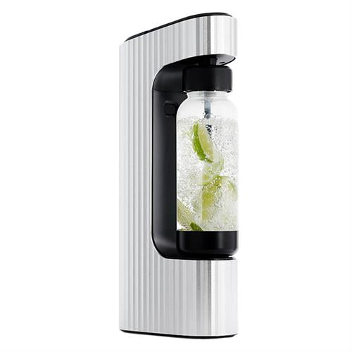 DNA Sparkler Sparkling Water and Beverage Carbonator Silver - Carbonate any Beverage