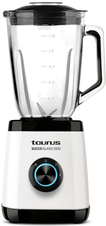 Taurus 1.5L Succo Glass 1300W Jug Blender - 1300W