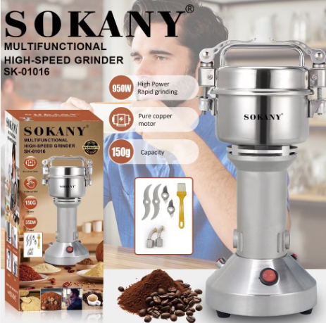 Sokany Multifunctionl 950W High Speed Grinder