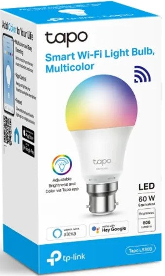 TP-Link Tapo L530B Smart Wi-Fi Multicolour Light Bulb