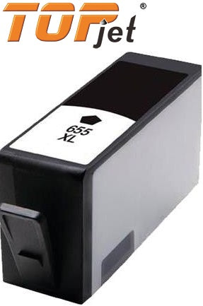 TopJet Generic Replacement Ink Cartridge for HP 655XL (TJ-655BK)