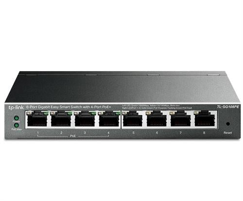 TP-Link 8 Port Gigabit Easy Smart Switch with 4 Port PoE