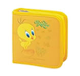 Tweety 40 CD Wallet Colour YELLOW